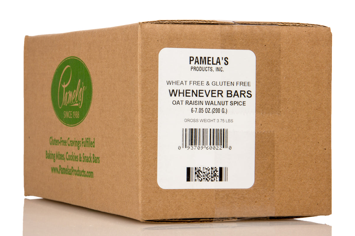 @Whenever Bars, Oat Raisin Walnut Spice, Gluten Free