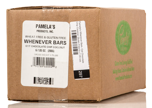 Whenever Bars, Oat Chocolate Chip Coconut, Gluten Free