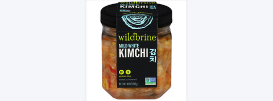 Kimchi, Raw, Fermented, Mild White