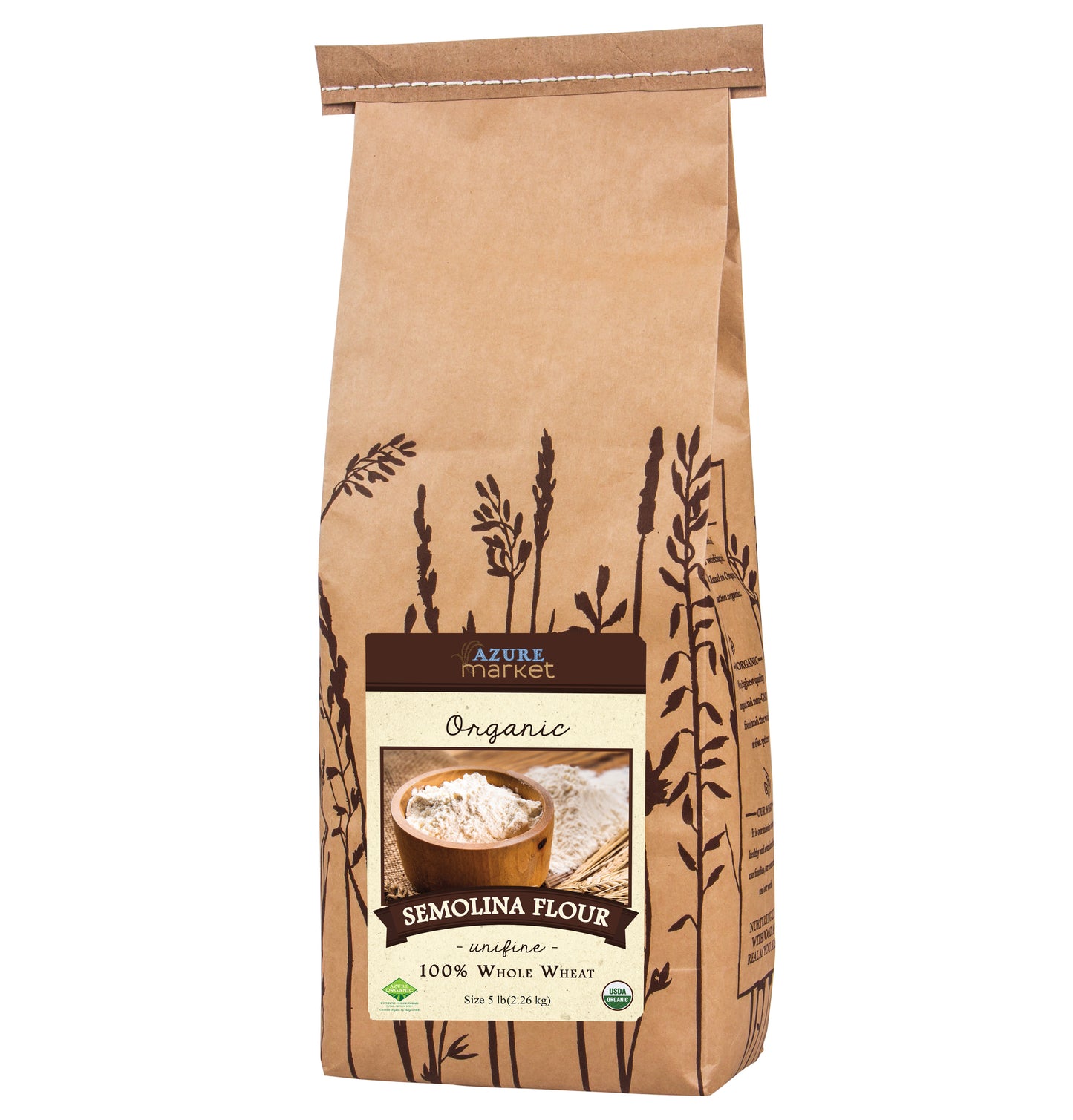 Semolina (Durum Wheat) Flour, Unifine, Organic