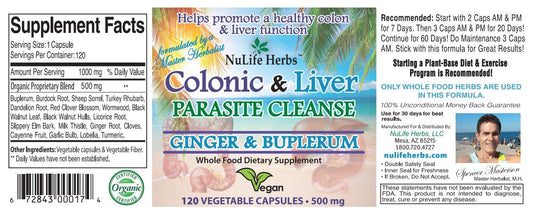 Colonic & Liver Parasite Cleanse
