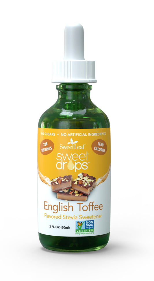 Stevia Clear Liquid, English Toffee