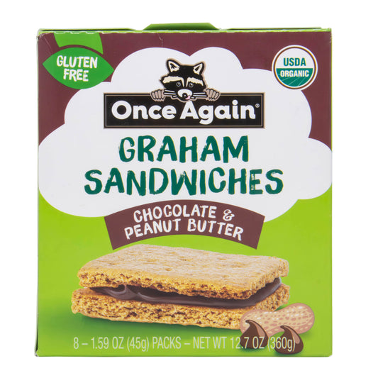 Graham Sandwiches, Chocolate Peanut Butter, Organic