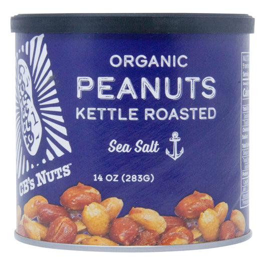 Peanuts, Kettle Roasted, Sea Salt, Organic