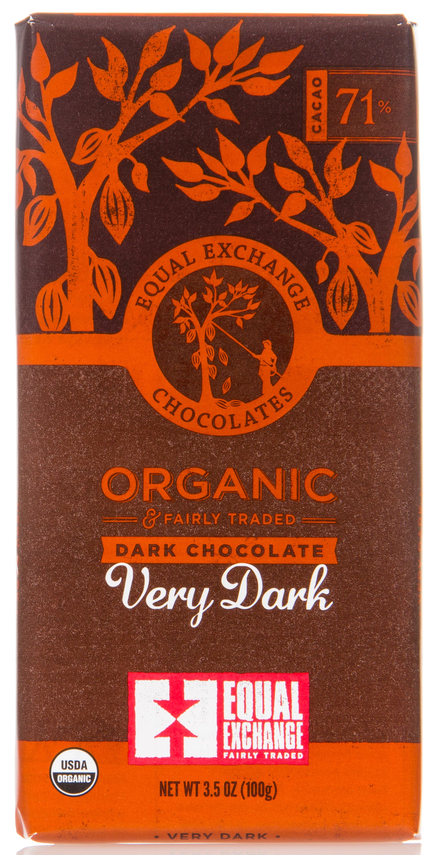 *Chocolate Bar, Very Dark, 71%, Organic