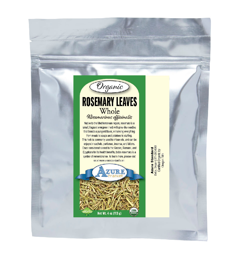 Rosemary Leaves, Whole, Organic