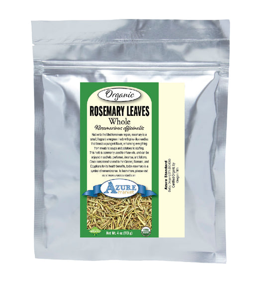 Rosemary Leaves, Whole, Organic