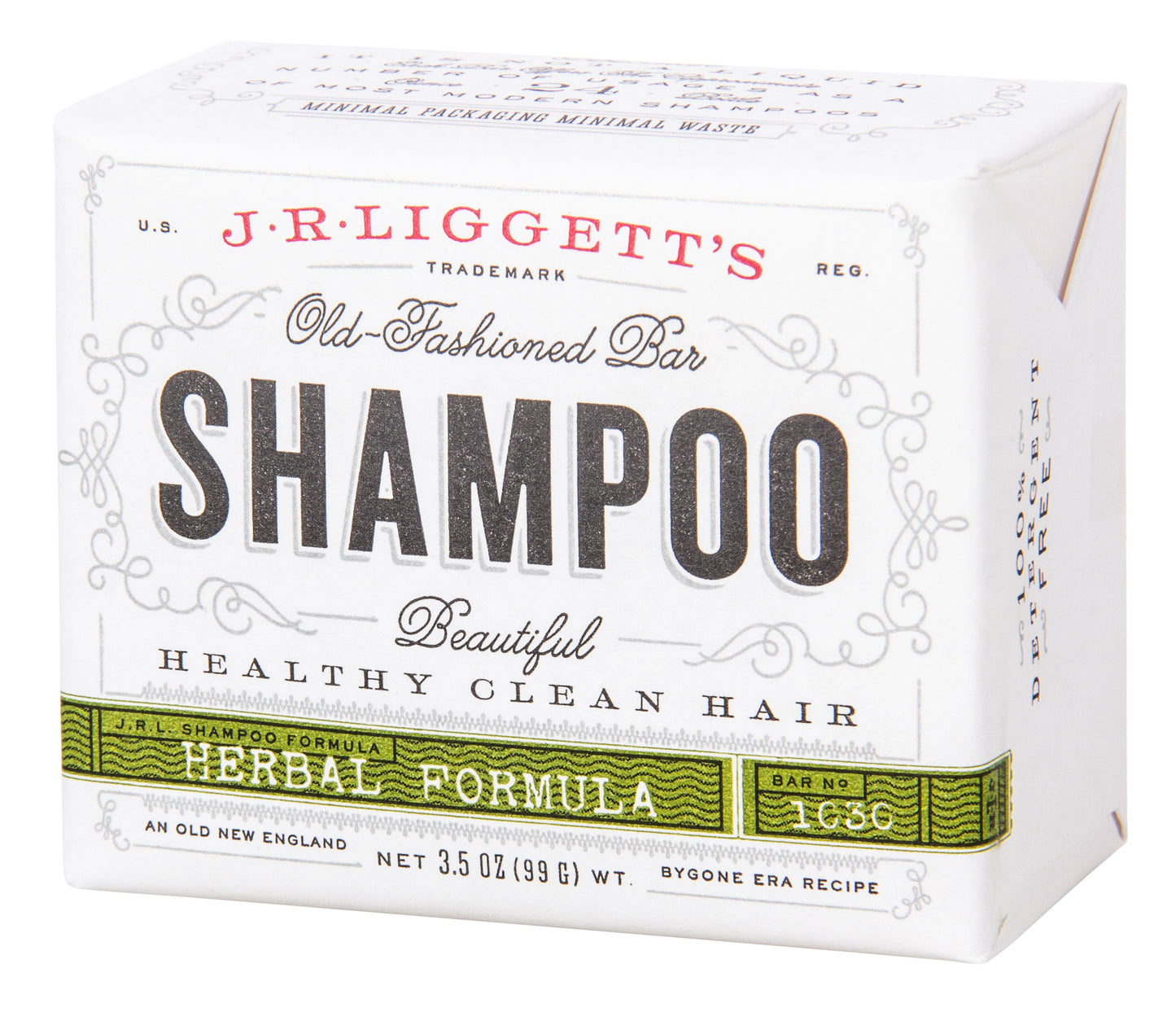 Old Fashioned Bar Shampoo, Herbal
