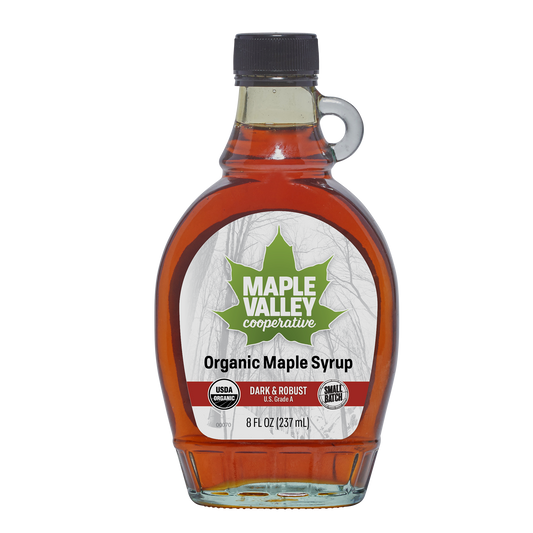Maple Syrup, Grade A Dark Robust, Organic