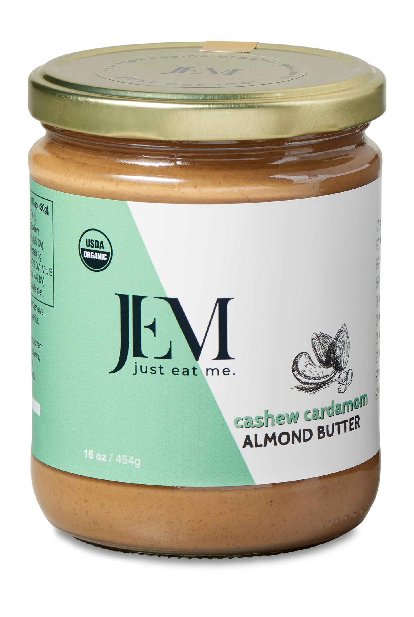 Almond Butter, Cashew Cardamom, Organic