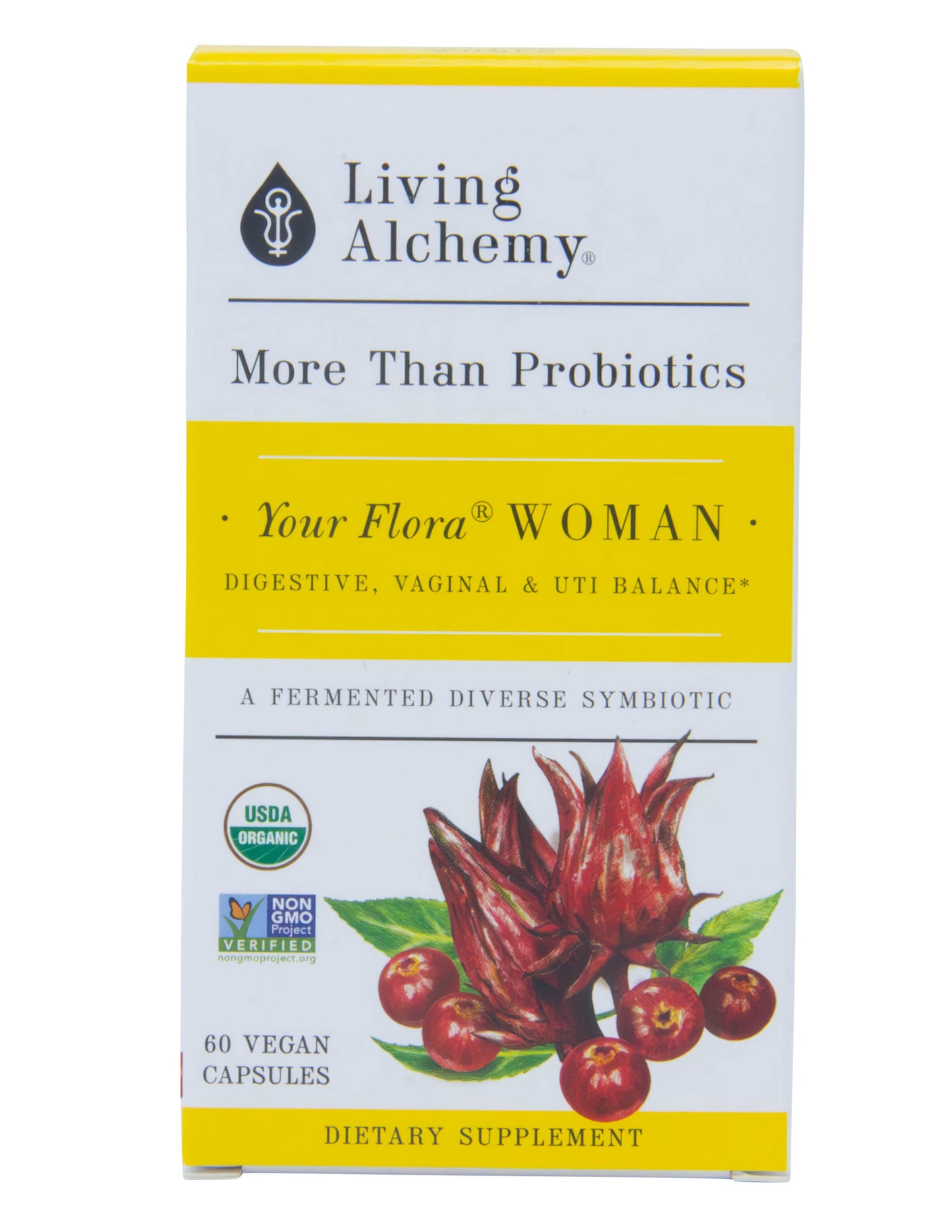 Probiotic, Your Flora WOMAN, Digestive, Vaginal & UT Balance