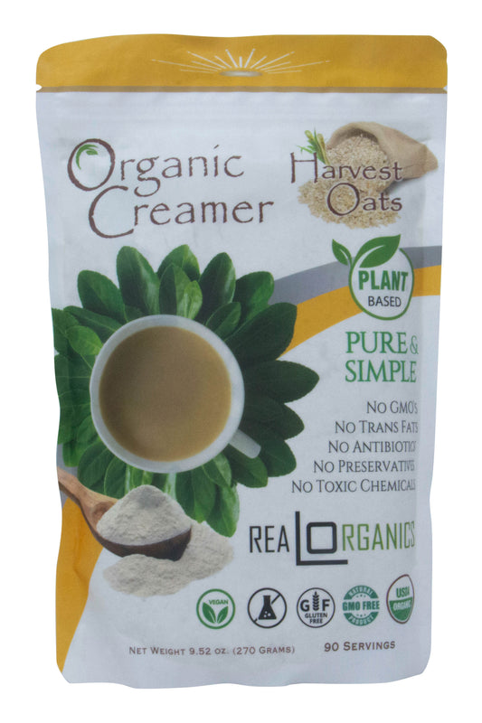 Coffee Creamer, Powdered, Plant-Based, Organic