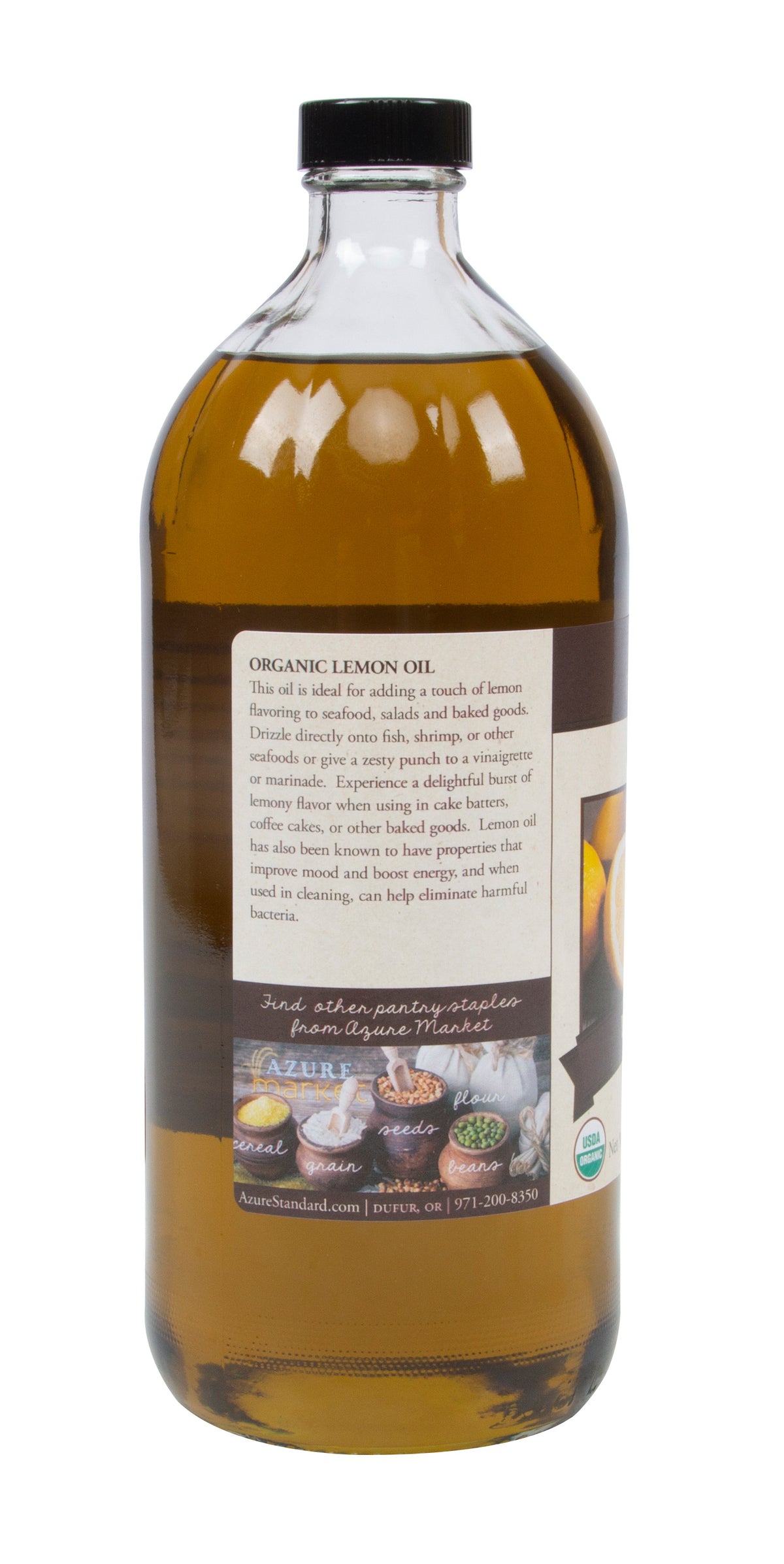 Lemon Oil, Pure, Organic