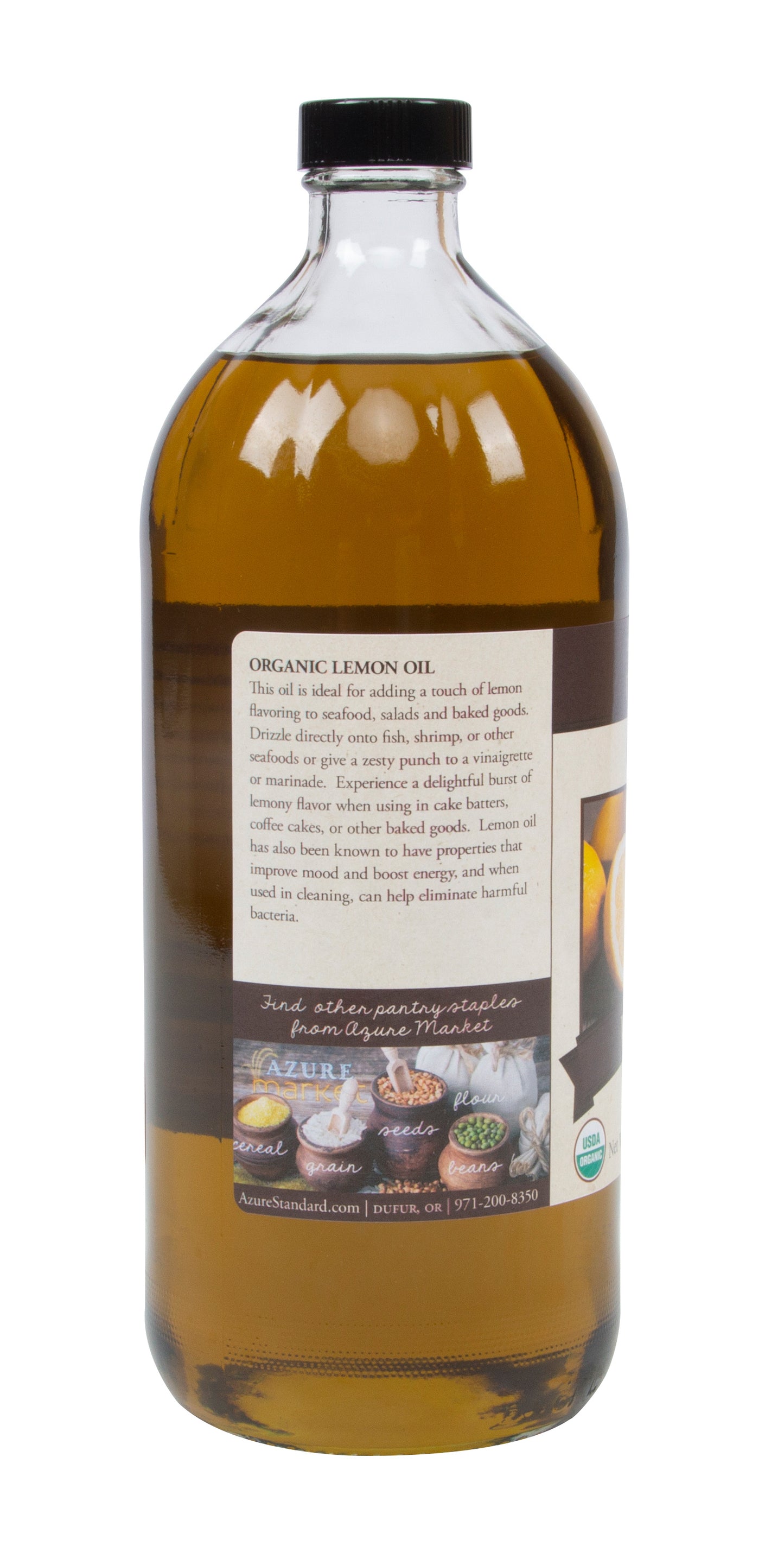 Lemon Oil, Pure, Organic