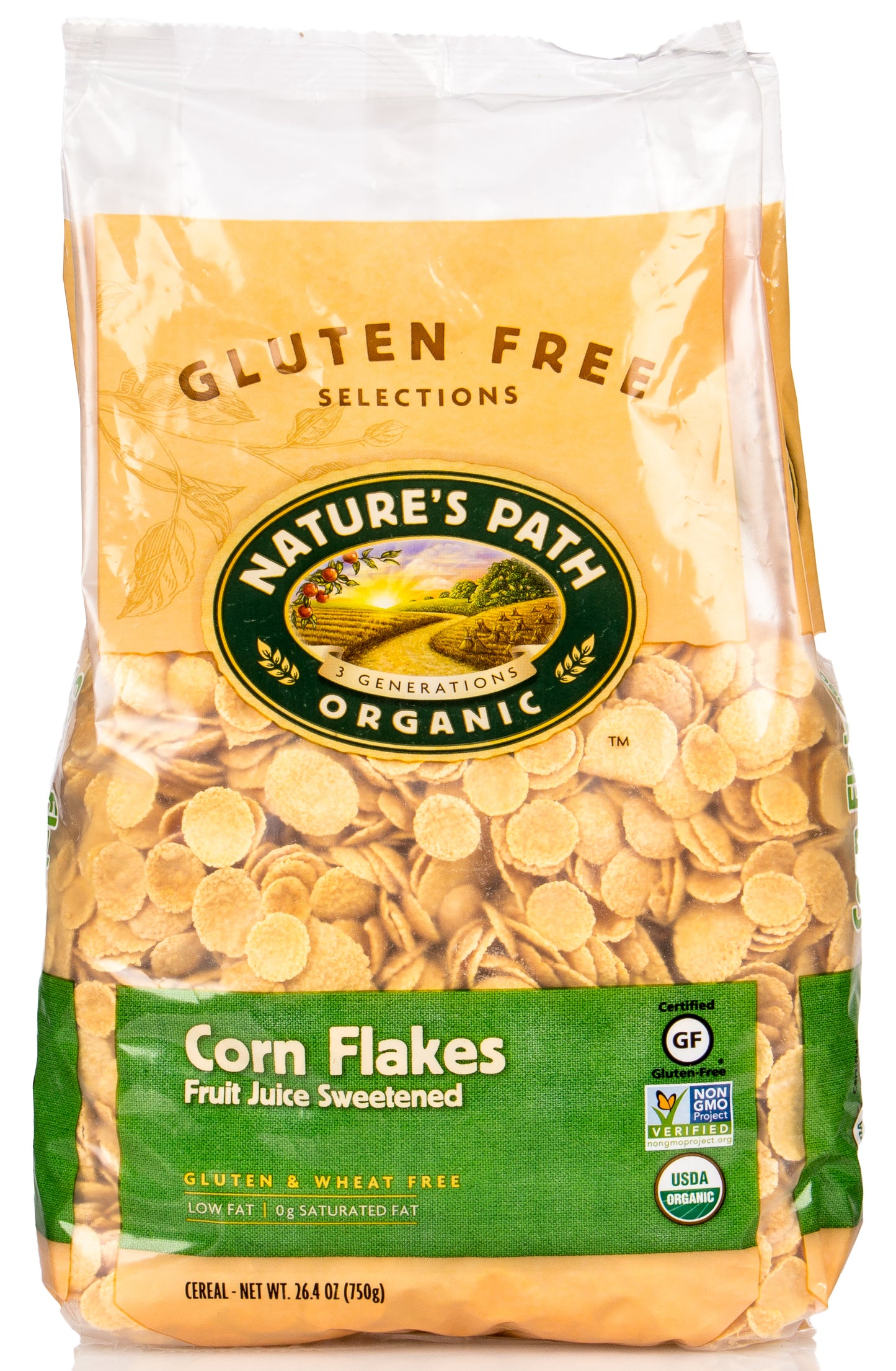 Corn Flakes, Gluten Free, Organic