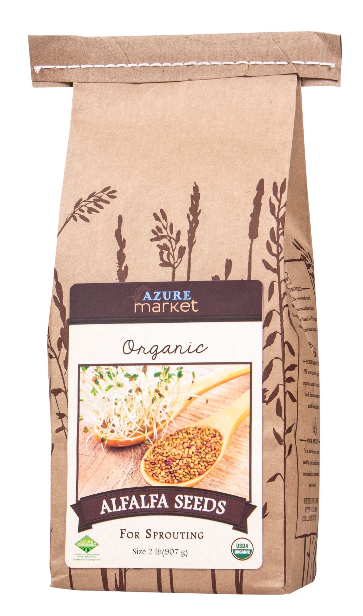 Alfalfa Sprouting Seeds, Organic
