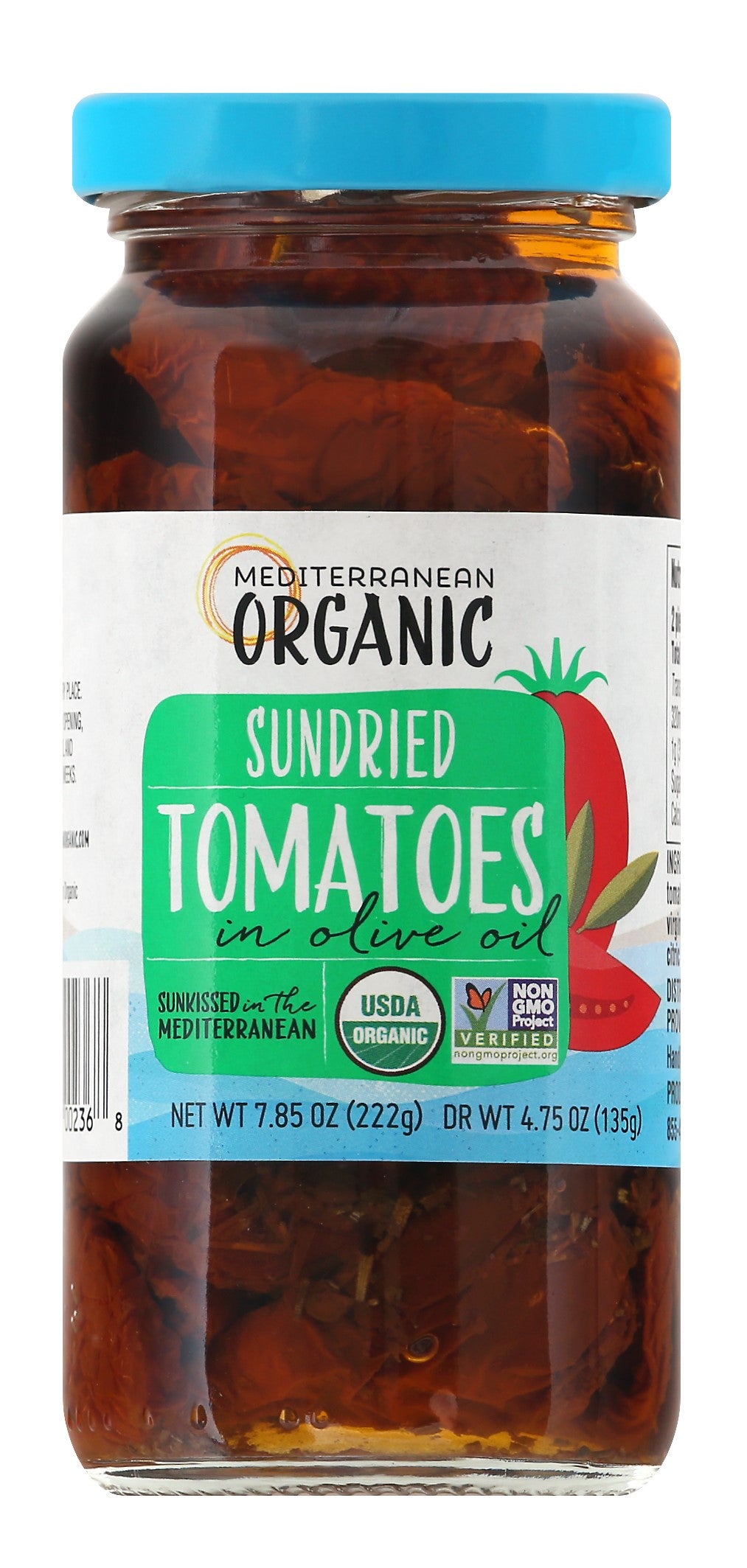 Sundried Tomatoes in Olive Oil, Organic
