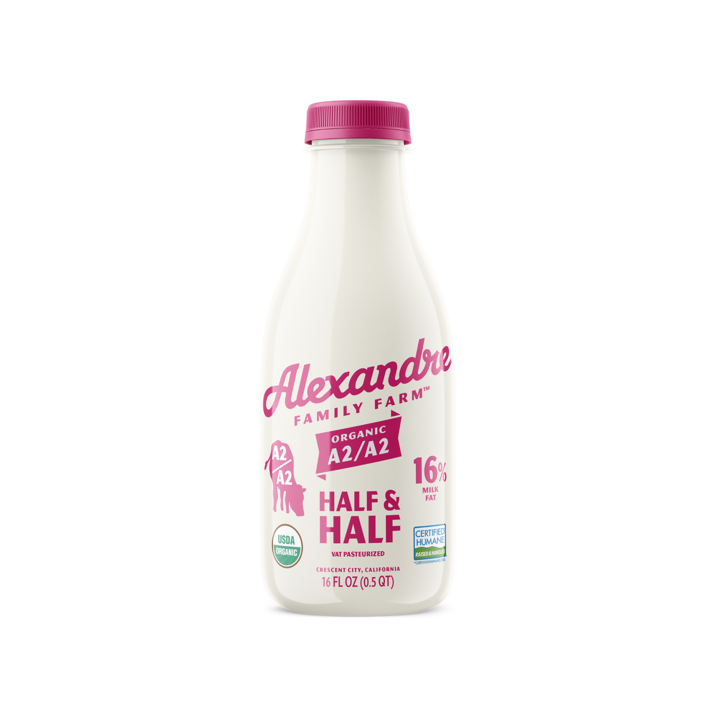 Half and Half, A2, 16%, Pasture Raised, Organic