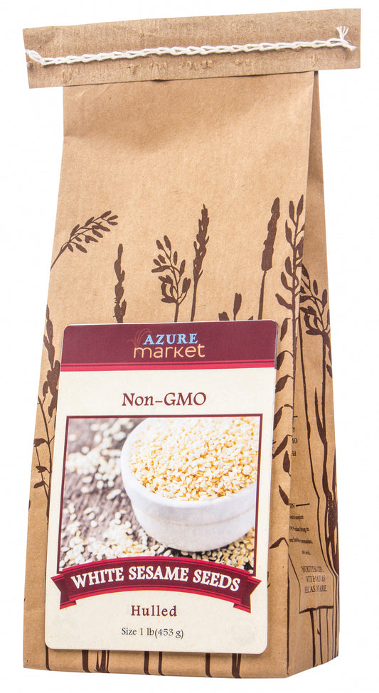 Sesame Seeds, White, Hulled