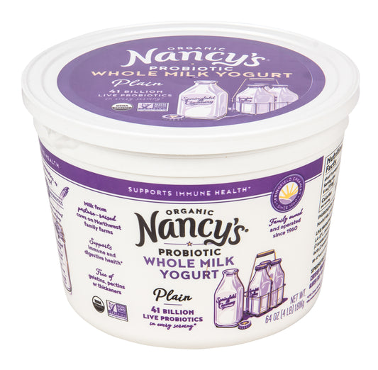 Whole Milk Yogurt, Plain, Organic