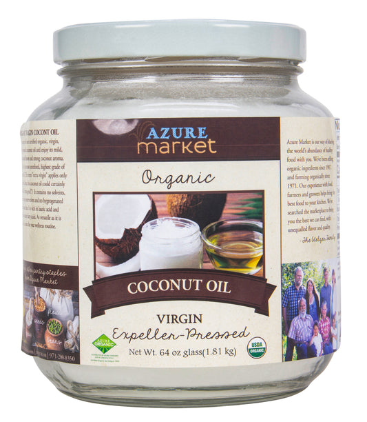 Coconut Oil, Expeller Pressed, Virgin, Organic