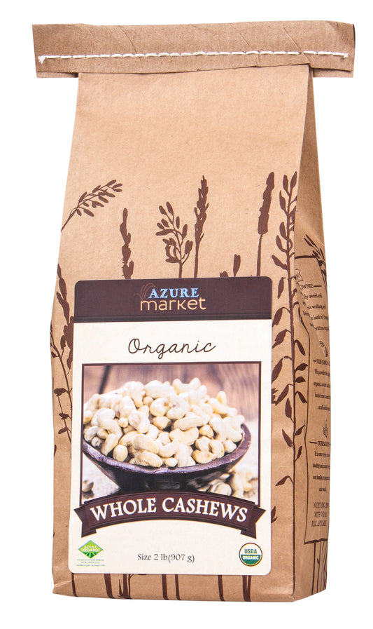 Cashews Raw Whole, Organic