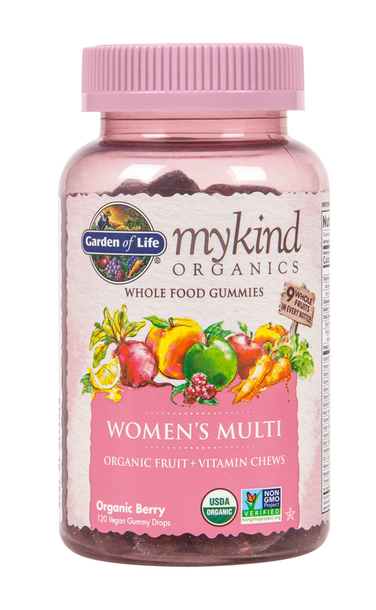 Mykind Women's Gummy, Multivitamin, Berry, Organic