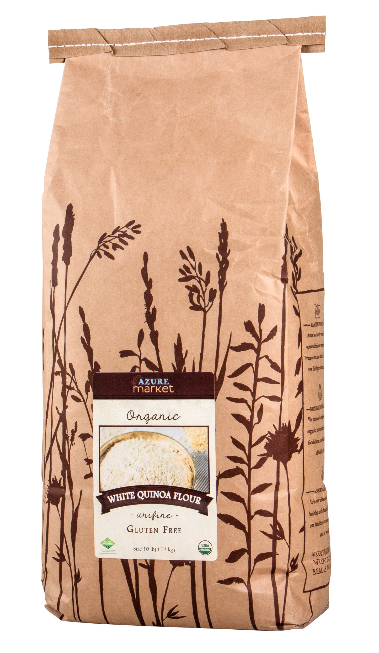 Quinoa, White Flour (Unifine), GF, Organic