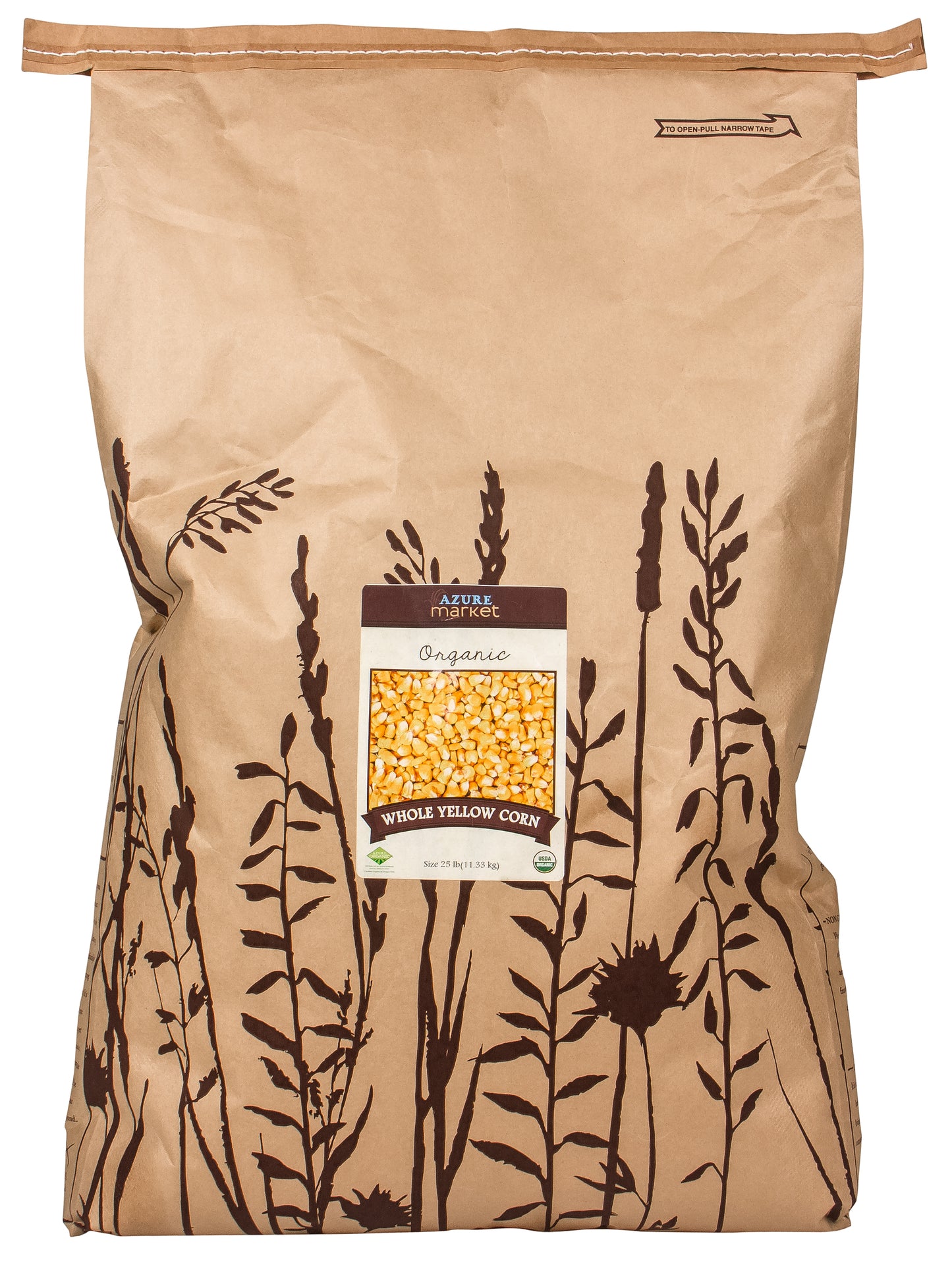 Whole Yellow Corn, Organic