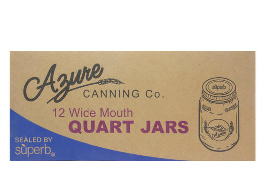 Canning Jars, Quart, Wide Mouth (with lids & bands)