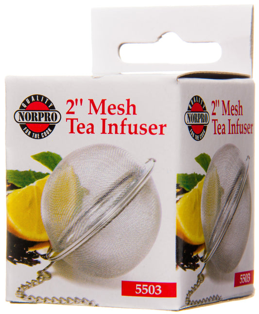Mesh Tea Ball, Stainless Steel, 2 inch