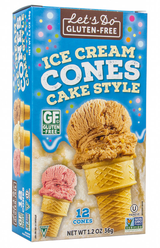 Ice Cream Cones, Gluten Free