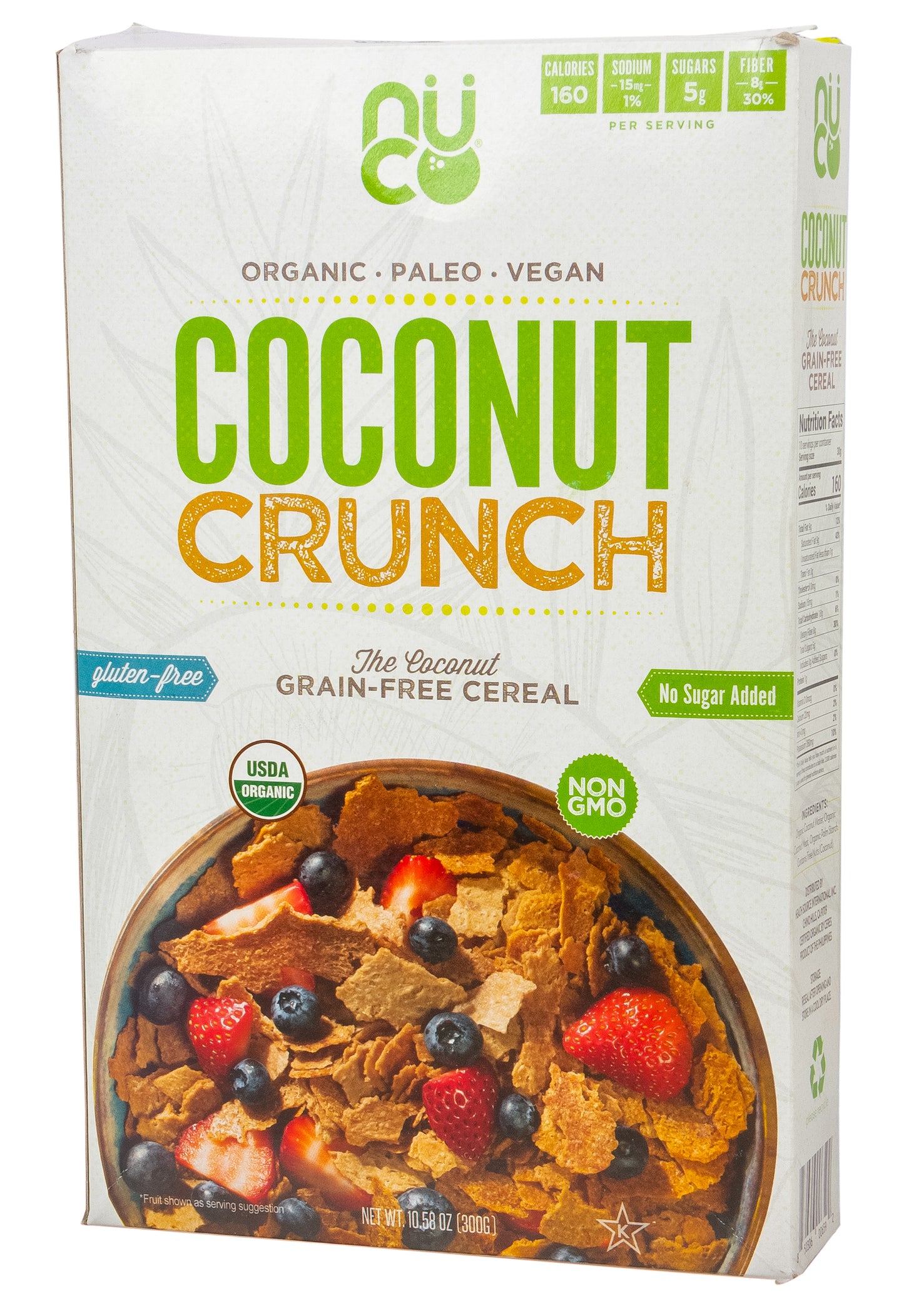Coconut Crunch Grain Free Cereal, Organic