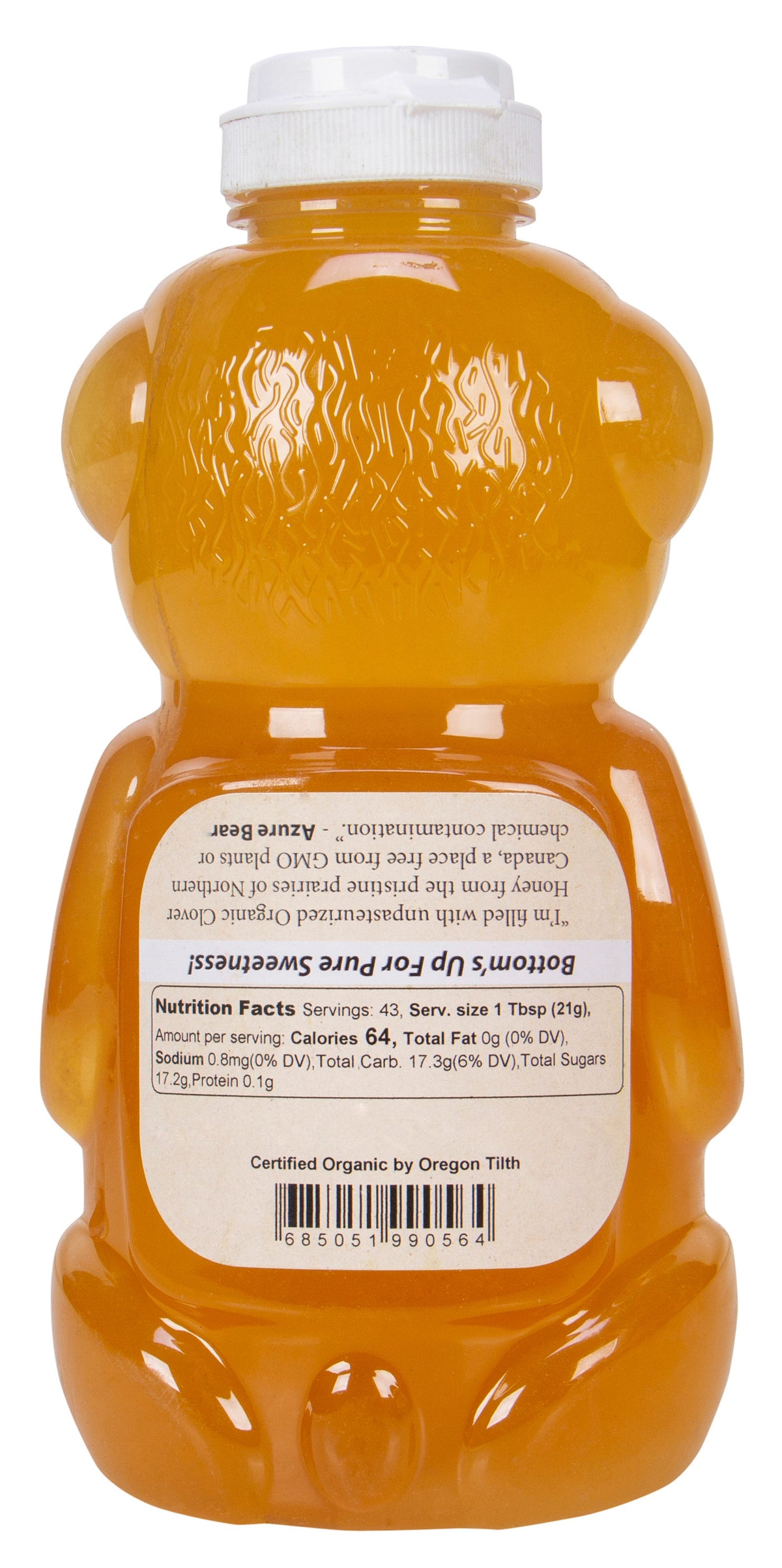 Clover Honey, Raw, Organic