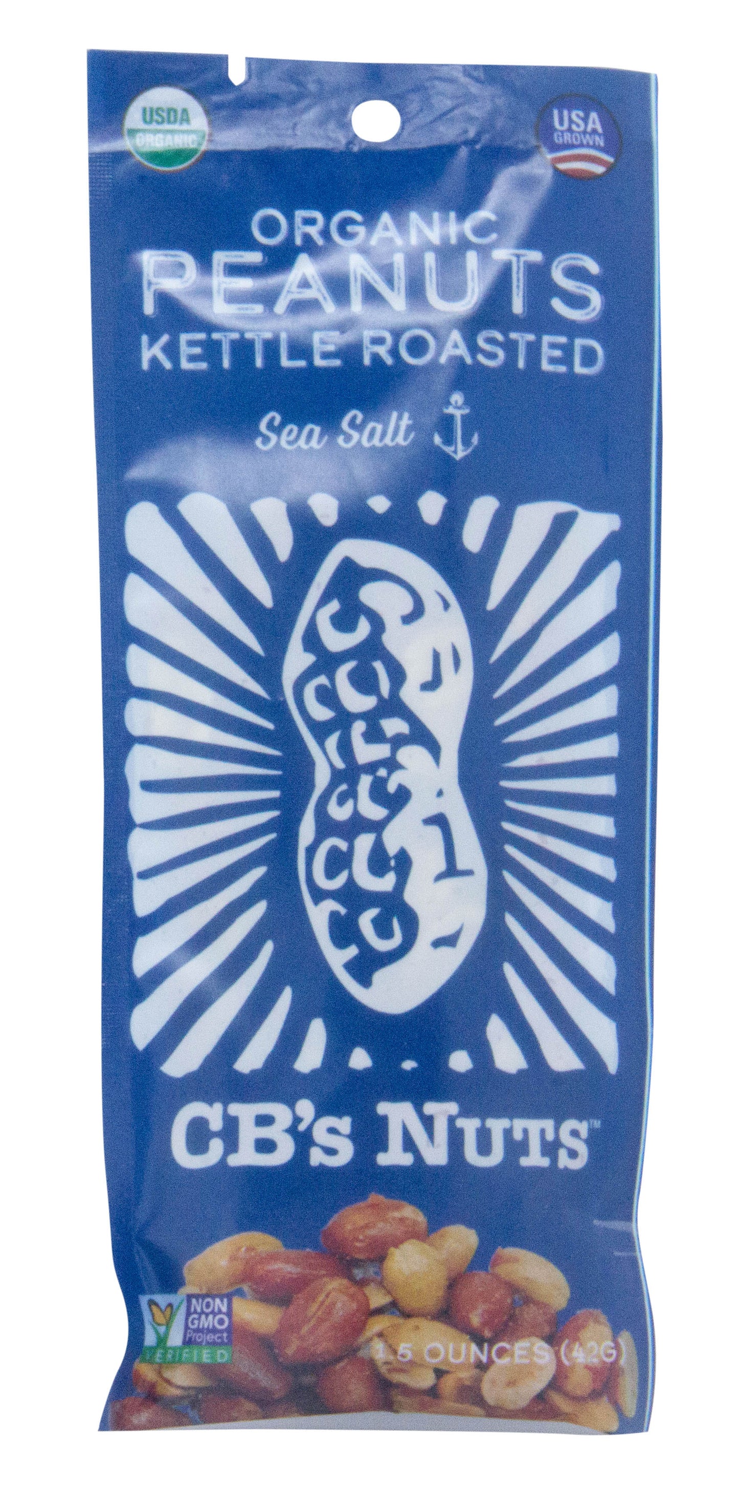 Peanuts, Kettle Roasted, Sea Salt, Organic