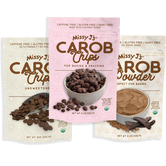 Carob Baking Essentials Sampler - 1 each flavor