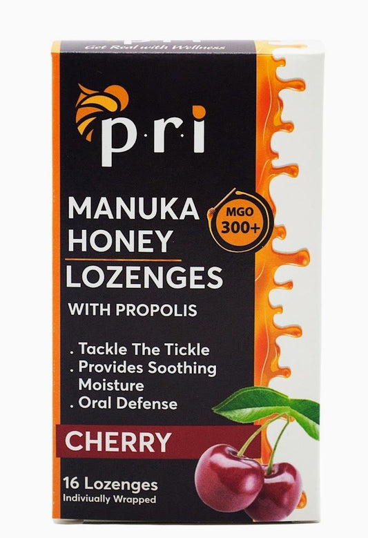 Manuka Honey Lozenges, Cherry