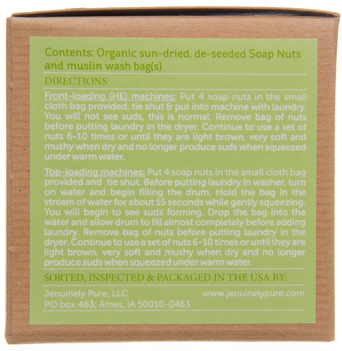 Soap Nuts, Organic