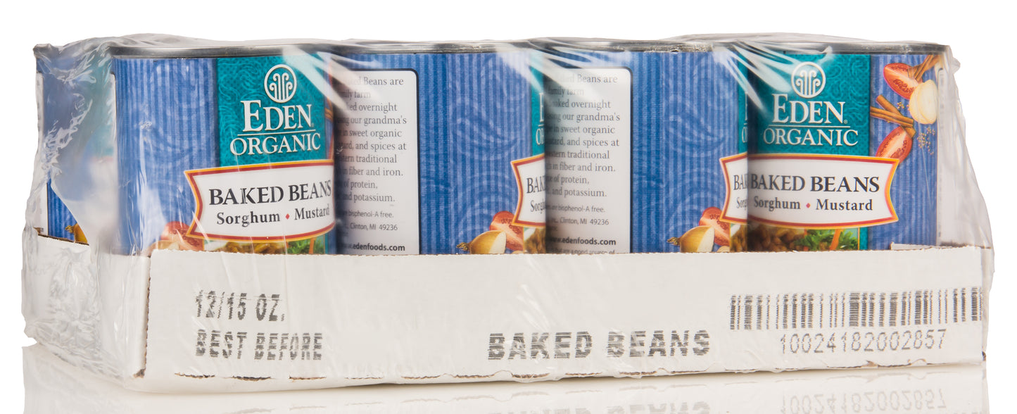 Baked Beans with Sorghum & Mustard, Organic