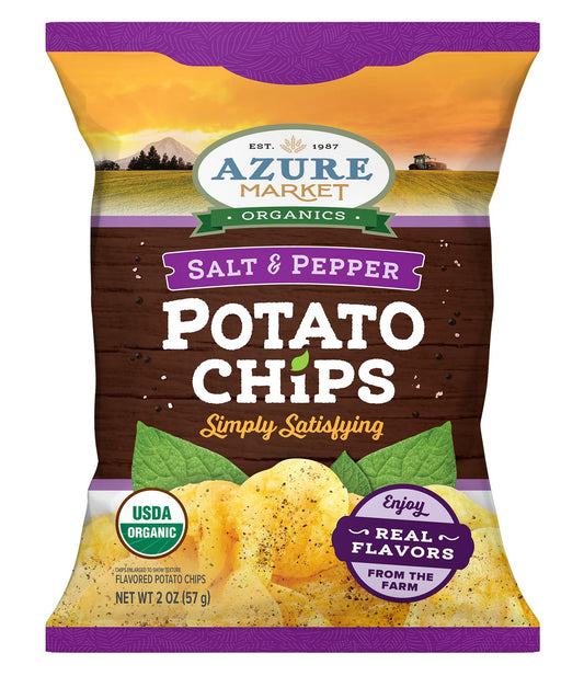 Potato Chips, Salt & Pepper, Organic