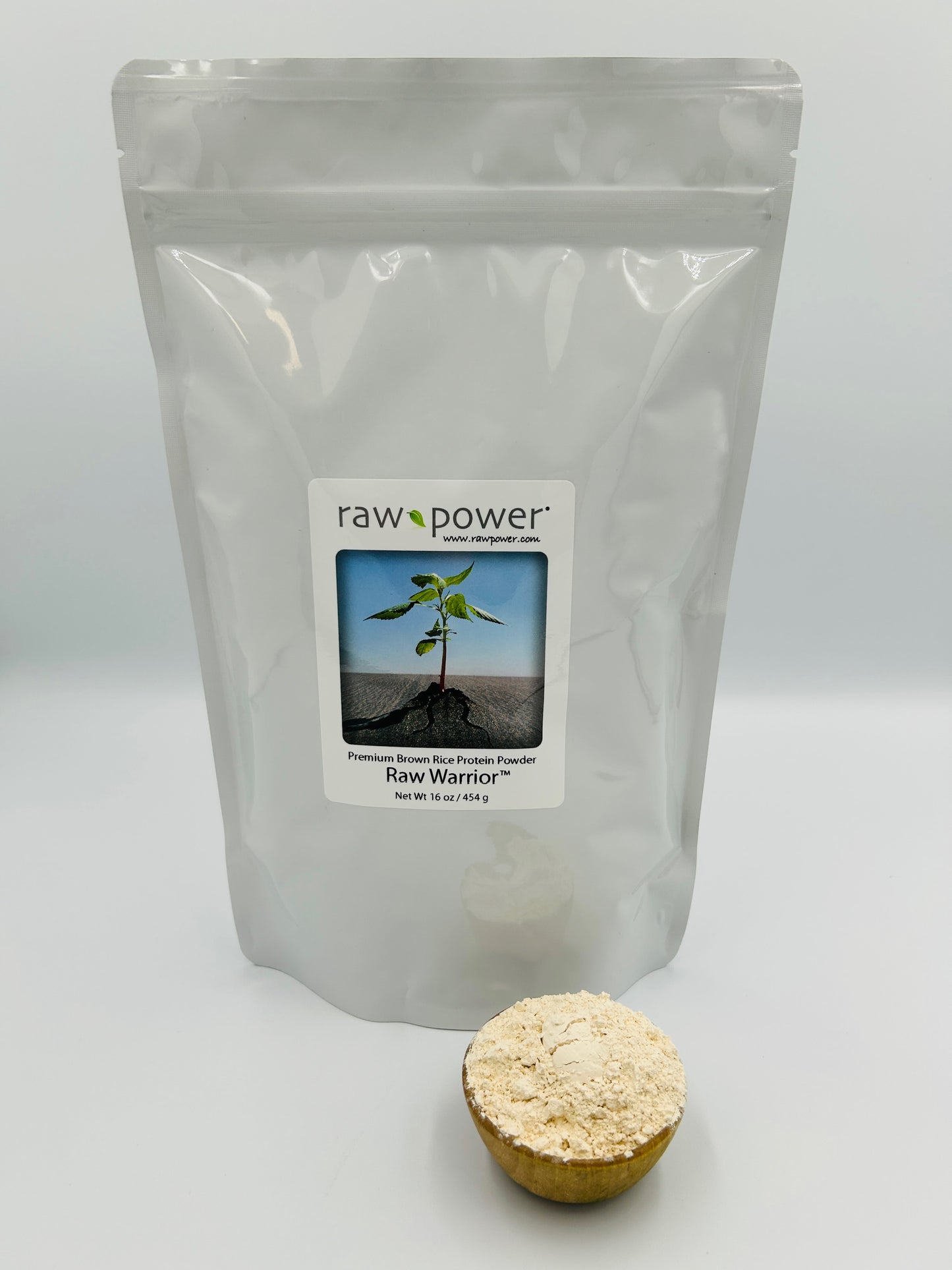 Raw Warrior, Brown Rice Protein Powder, Raw , Organic