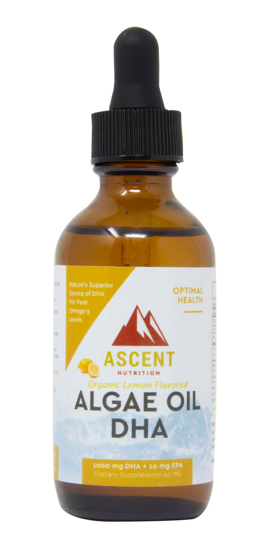 Algae Oil DHA, Lemon 60 ml