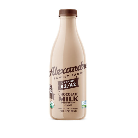 Chocolate Whole Milk, A2, Pasture Raised, Organic