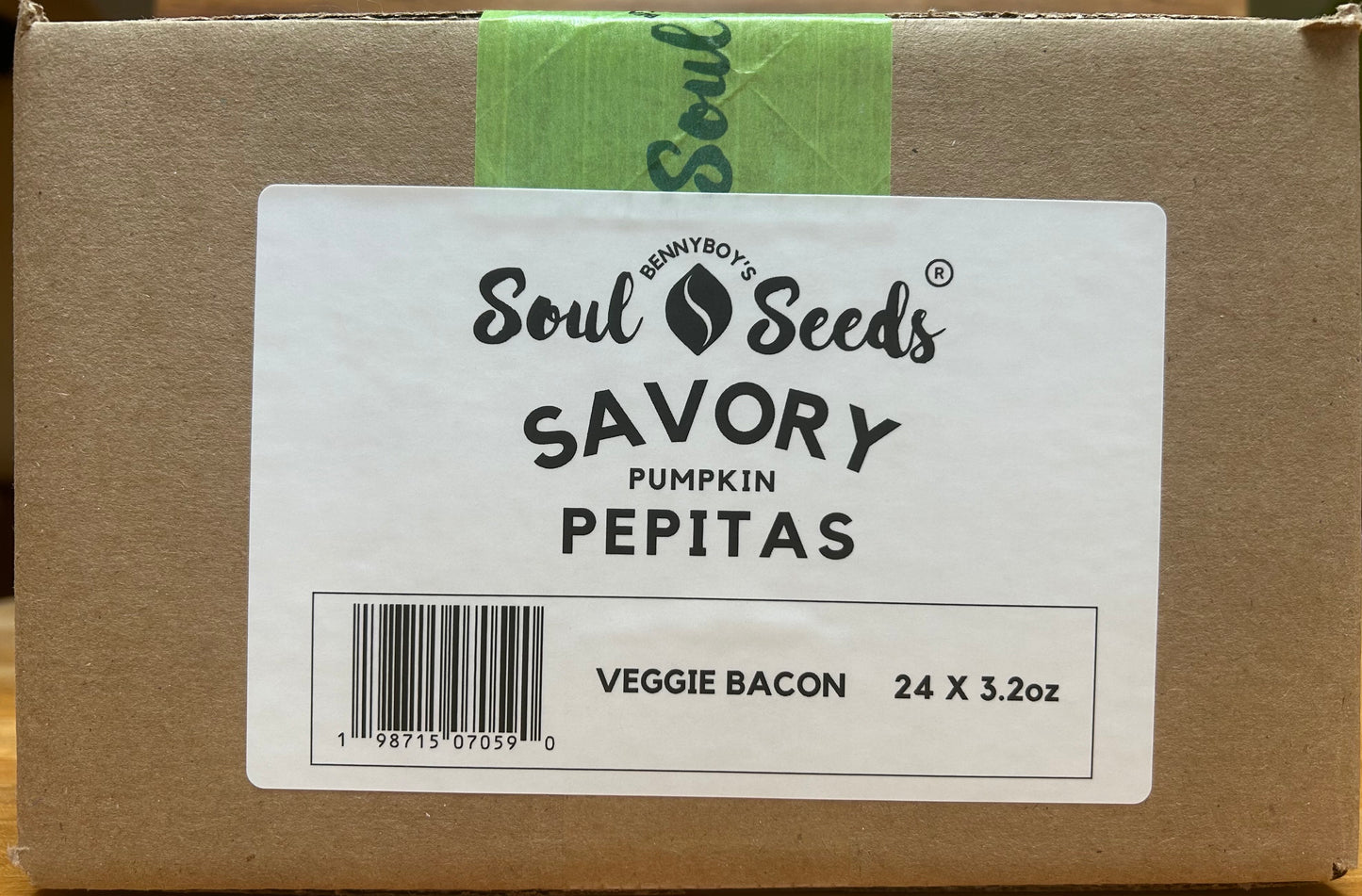 Savory Pumpkin Pepitas, Veggie Bacon