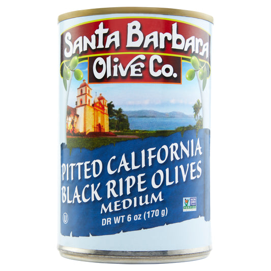 @Black Olives, Pitted, Medium