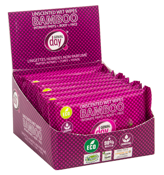 Wet Wipes, Bamboo, Unscented