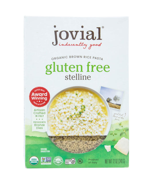Pasta, Brown Rice, Stelline, GF, Organic