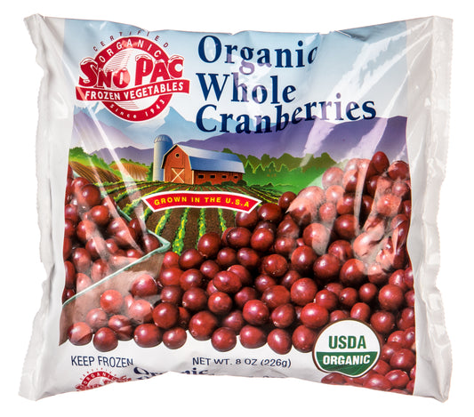 Cranberries, Whole, Frozen, Organic