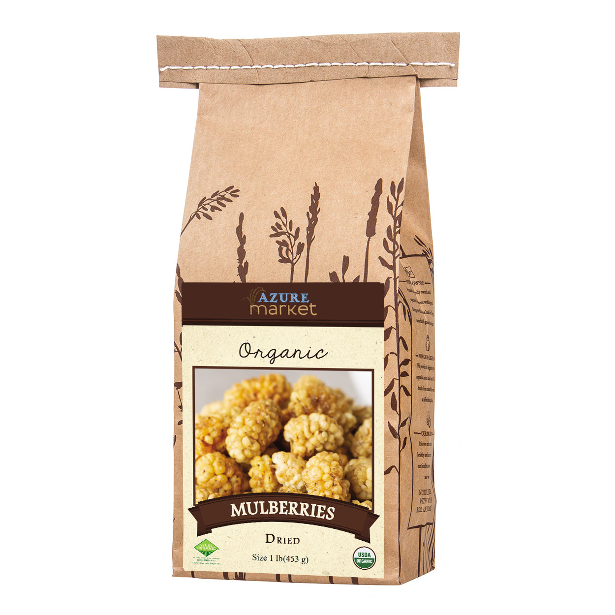 Mulberries, Dried, Organic