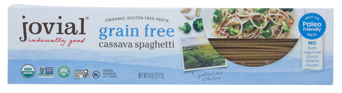 Pasta, Spaghetti, Cassava, GF, Organic
